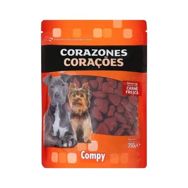Snack corazones perro adulto Compy - 0.35 kg - Imagen del producto en Findit