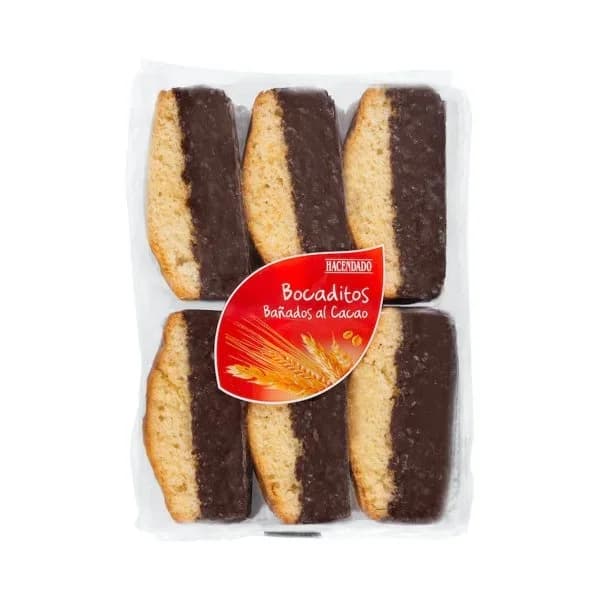 Bocaditos bañados al cacao Hacendado - 0.5 kg - Imagen del producto en Findit