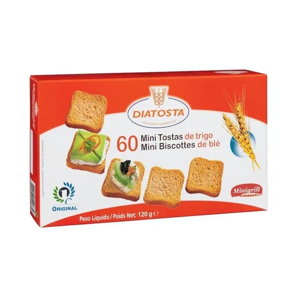Mini biscotes de trigo Minigrill - 0.12 kg - Imagen del producto en Findit