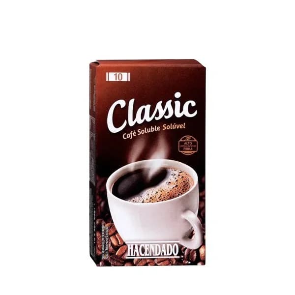 Café soluble Classic Hacendado en sobres - 0.02 kg - Imagen del producto en Findit