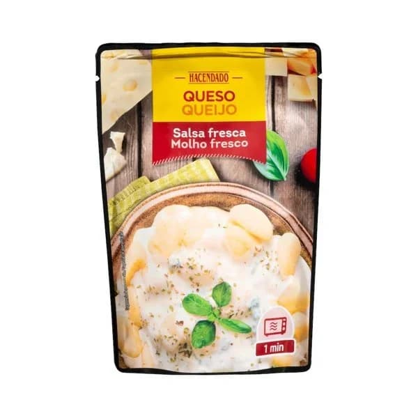 Salsa fresca Queso Hacendado - 0.18 kg - Imagen del producto en Findit