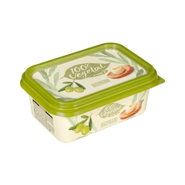 Margarina 100% vegetal Hacendado - 0.25 kg - Imagen del producto en Findit