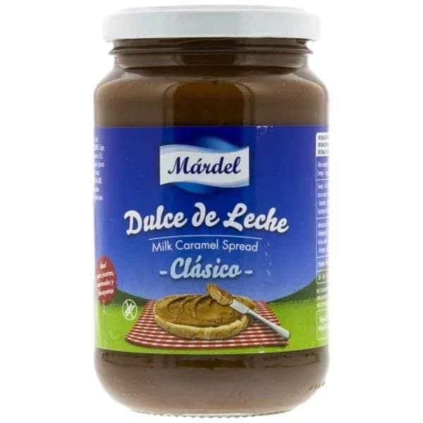 Dulce de leche familiar MARDEL, frasco 450 g - 0.45 kg - Imagen del producto en Findit