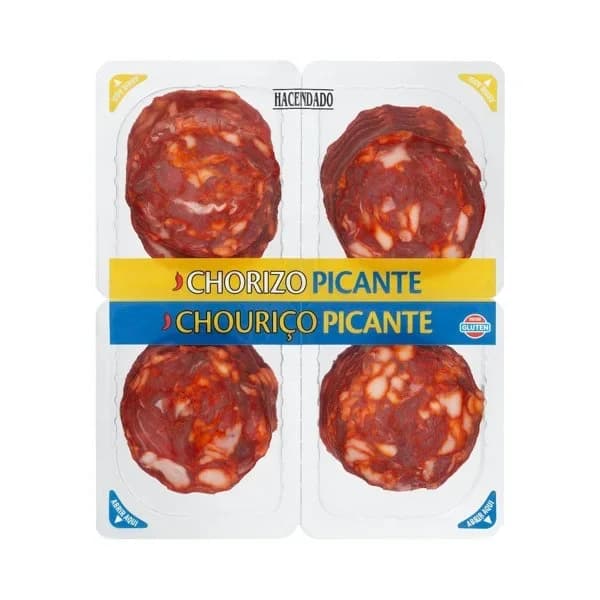 Chorizo picante extra Hacendado lonchas - 1 ud - Imagen del producto en Findit