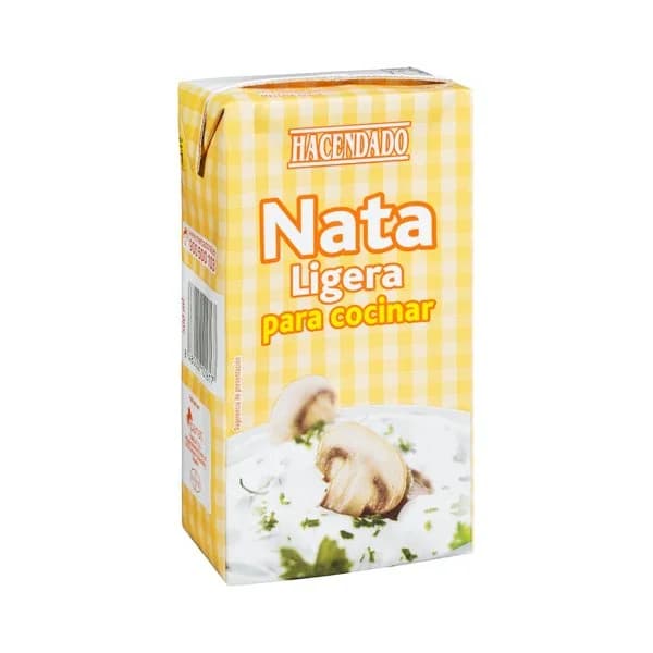 Nata ligera para cocinar Hacendado - 0.5 l - Imagen del producto en Findit