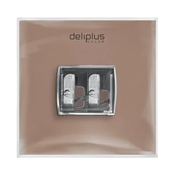 Sacapuntas doble Deliplus lápiz fino y grueso - 1 ud - Imagen del producto en Findit