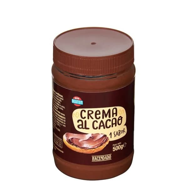 Crema al cacao con avellanas Hacendado - 0.5 kg - Imagen del producto en Findit