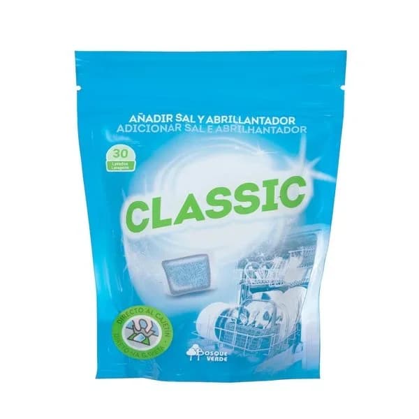 Lavavajillas Classic Bosque Verde en pastillas - 29.8 ud - Imagen del producto en Findit