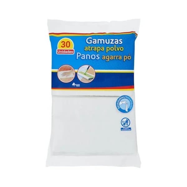 Gamuzas atrapa polvo Bosque Verde - 30 ud - Imagen del producto en Findit