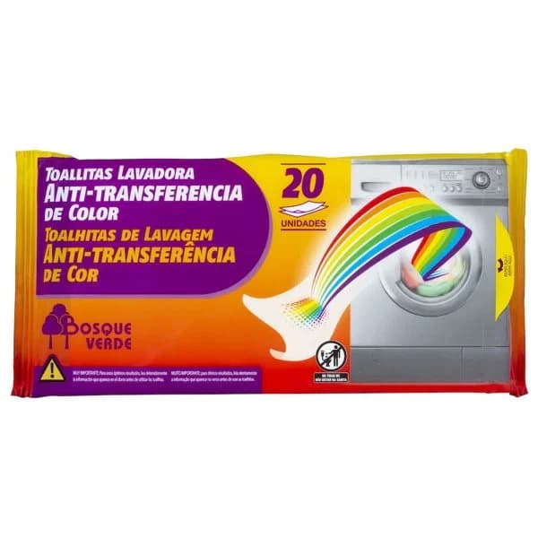 Toallitas lavadora Bosque Verde anti-transferencia de color - 19.89 ud - Imagen del producto en Findit