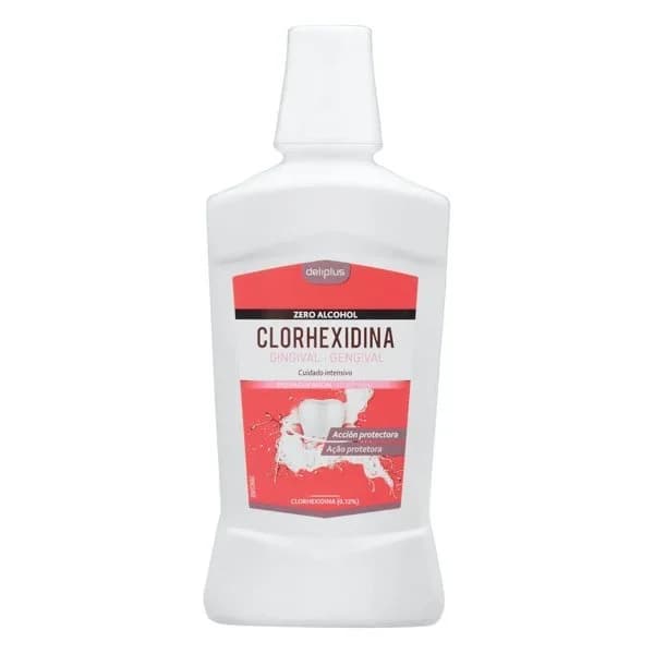 Enjuague bucal Clorhexidina gingival Deliplus zero alcohol - 0.5 l - Imagen del producto en Findit