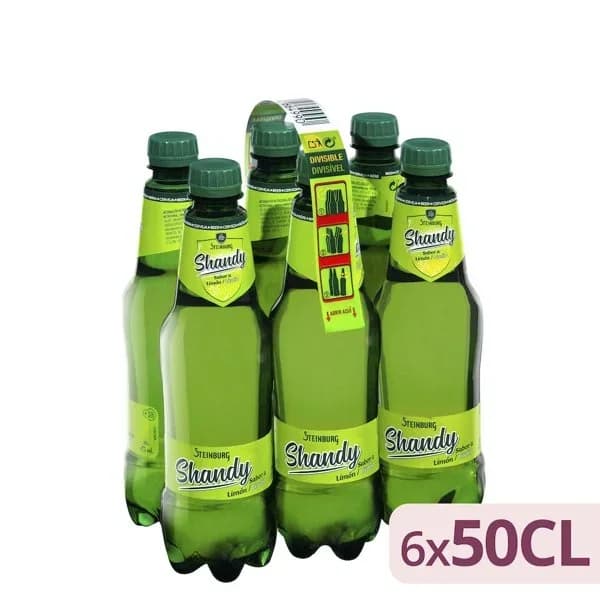 Cerveza Shandy Steinburg sabor limón - 1 ud - Imagen del producto en Findit