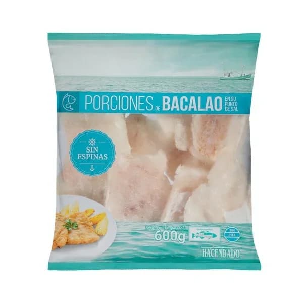 Porciones de bacalao sin piel MareDeus ultracongelado - 1 ud - Imagen del producto en Findit