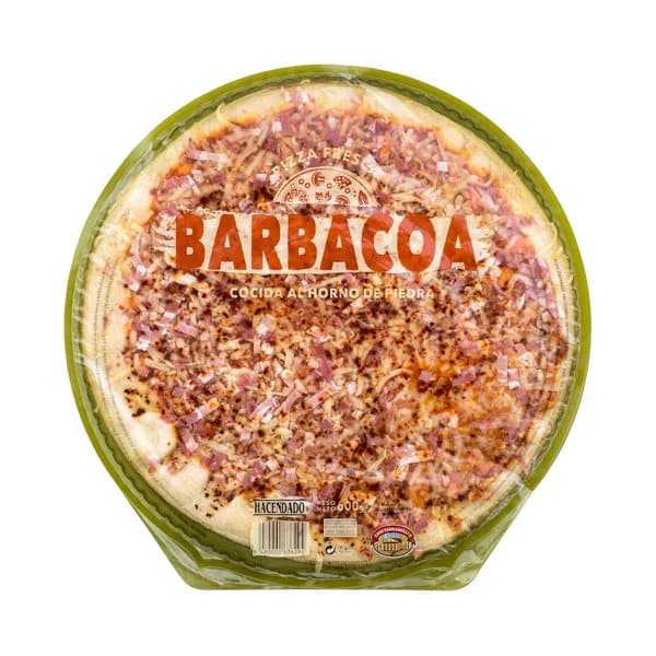 Pizza barbacoa familiar Hacendado - 0.6 kg - Imagen del producto en Findit