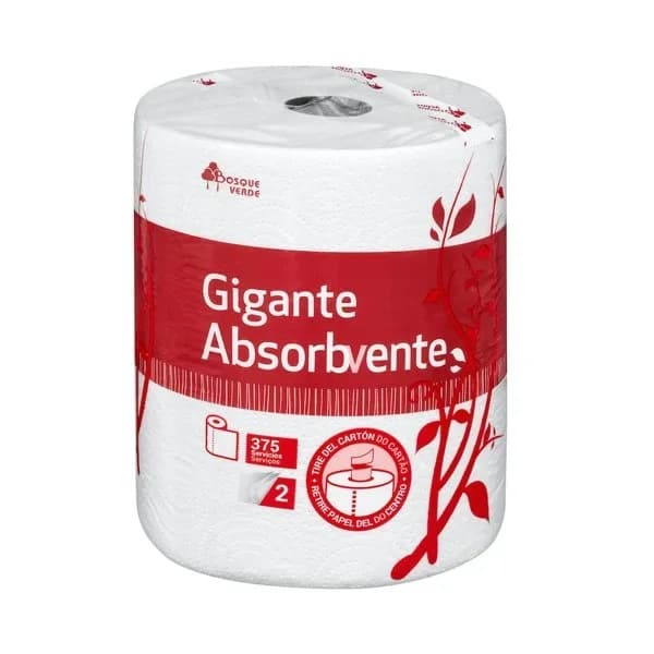 Papel cocina Gigante Absorbente Bosque Verde - 1 ud - Imagen del producto en Findit