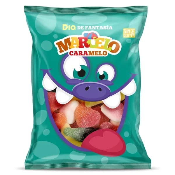 Golosinas surtidas mix azúcar Marcelo Caramelo de Dia bolsa 200 g - 0.2 kg - Imagen del producto en Findit
