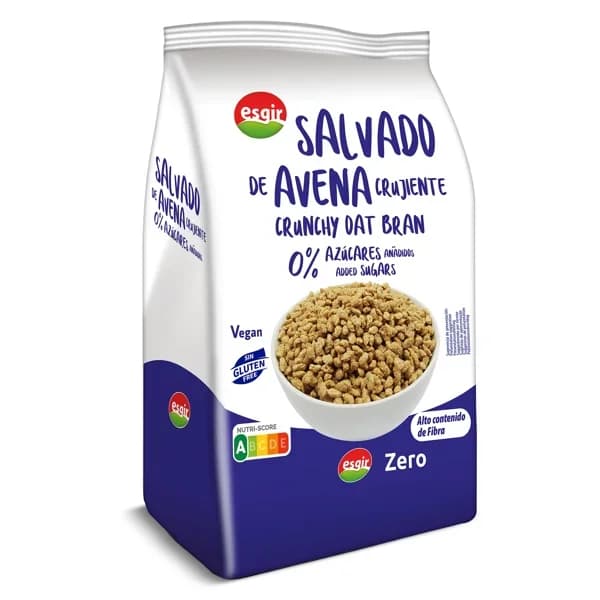 Salvado de avena sin gluten Esgir bolsa 300 g - 0.3 kg - Imagen del producto en Findit