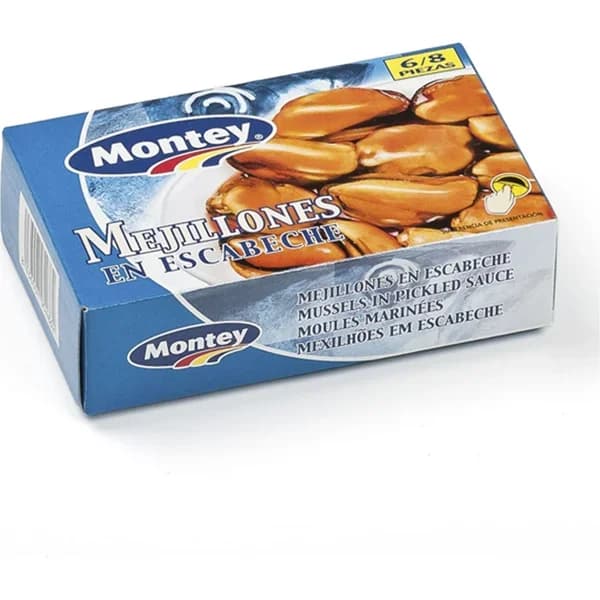 Mejillón Escabeche 6/8 Piezas - 0.07 kg - Imagen del producto en Findit