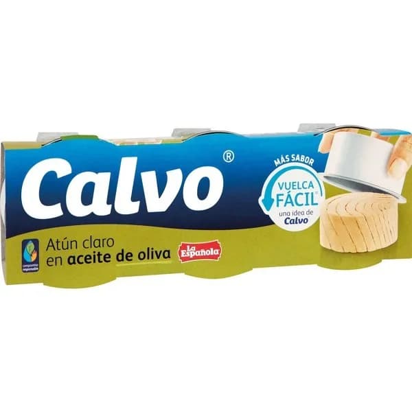 Atún Claro Aceite Oliva Pack de 3 - 0.16 kg - Imagen del producto en Findit
