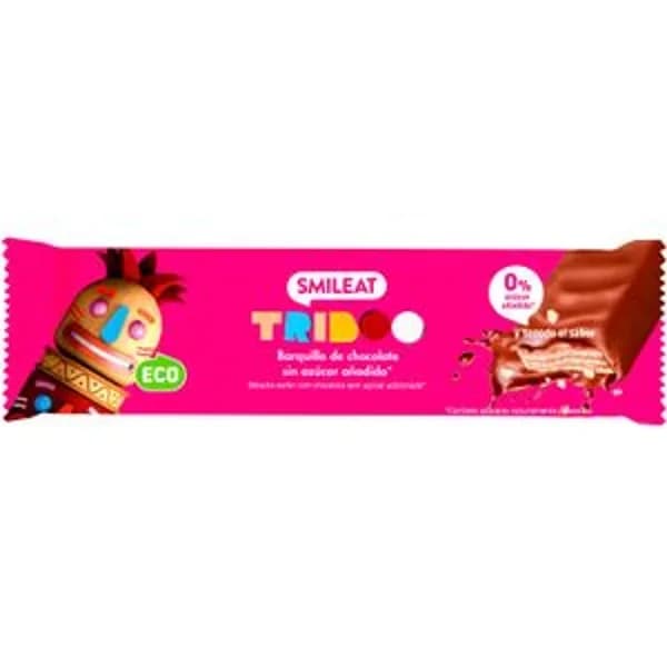 Barquillo de Chocolate 0% Azúcares Añadidos - 0.04 kg - Imagen del producto en Findit
