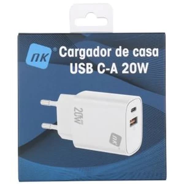 Cargador USB-C+A - 1 ud - Imagen del producto en Findit