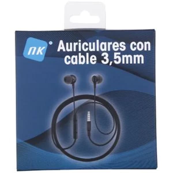 Auriculares con Cable 3,5mm - 1 ud - Imagen del producto en Findit
