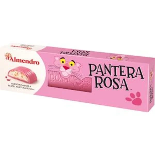 Turrón sabor Pantera Rosa - 1 ud - Imagen del producto en Findit