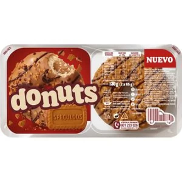 Donuts Speculoos 2 Unidades - 0.16 kg - Imagen del producto en Findit
