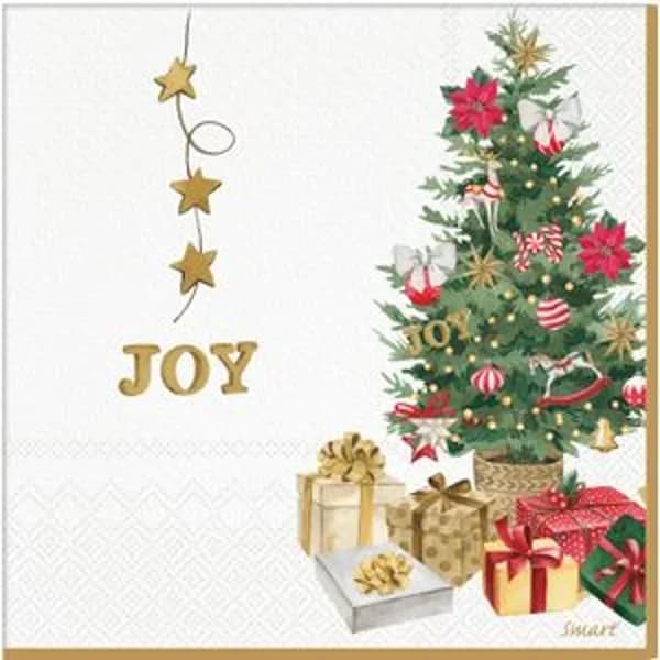 S20 Servilletas Navidad 33x33cm - 1 ud - Imagen del producto en Findit