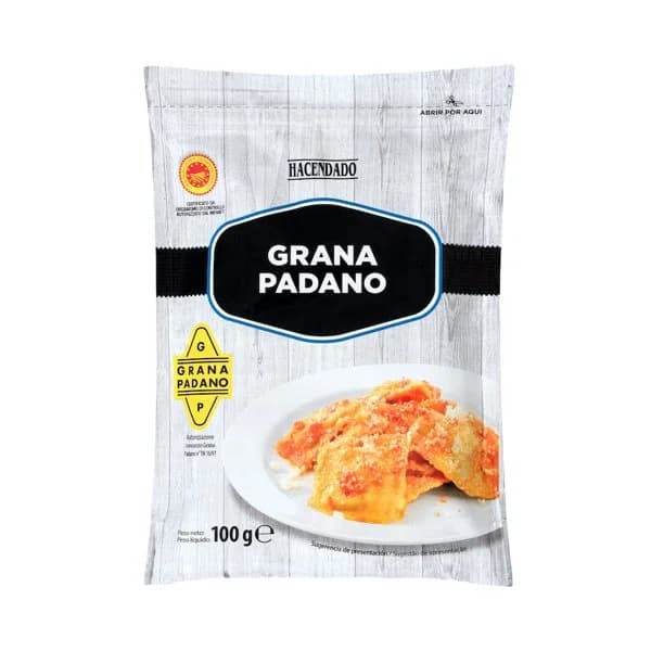 Queso en polvo grana padano Hacendado - 0.1 kg - Imagen del producto en Findit