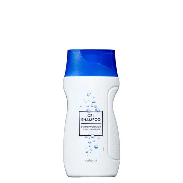 Gel-Champú de baño 2 en 1 dermoprotector Deliplus para cuerpo y cabello - 0.25 l - Imagen del producto en Findit