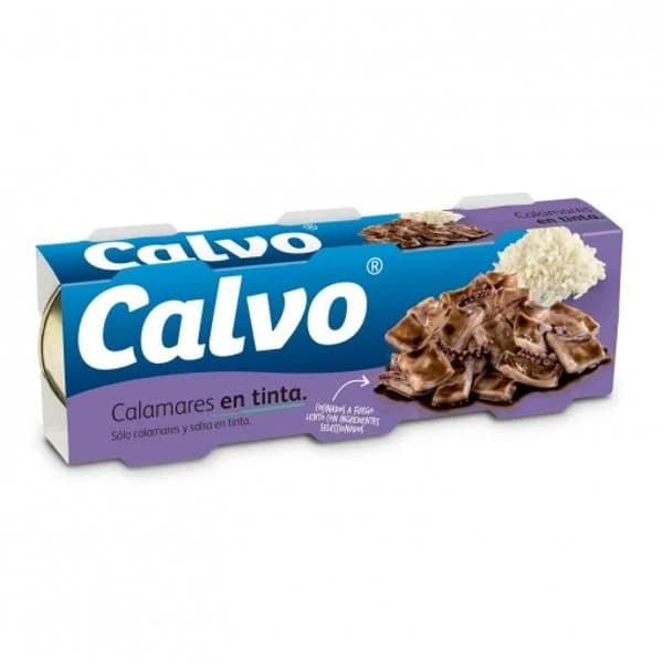 Calamar en su tinta 3x380 g - 0.14 ud - Imagen del producto en Findit