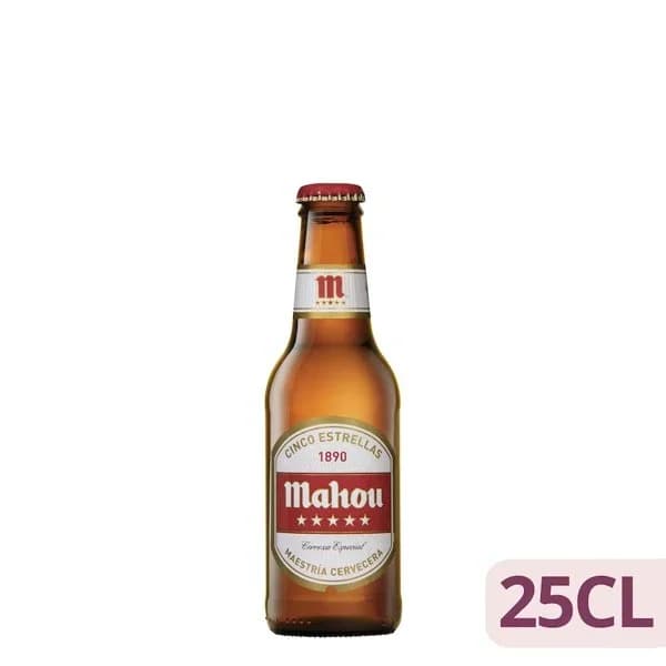 Cerveza especial Mahou - 0.25 l - Imagen del producto en Findit