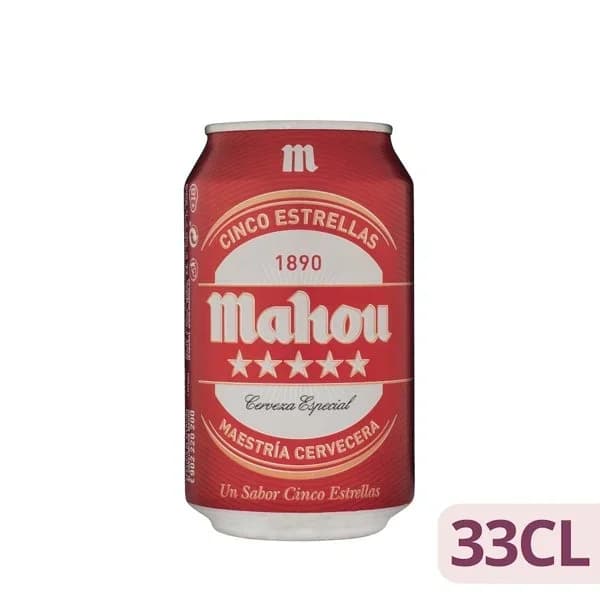 Cerveza Lata 5 Estrellas - 0.33 l - Imagen del producto en Findit