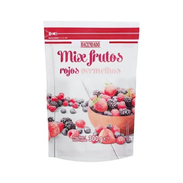 Mix de frutos rojos Hacendado ultracongeladas - 0.3 kg - Imagen del producto en Findit