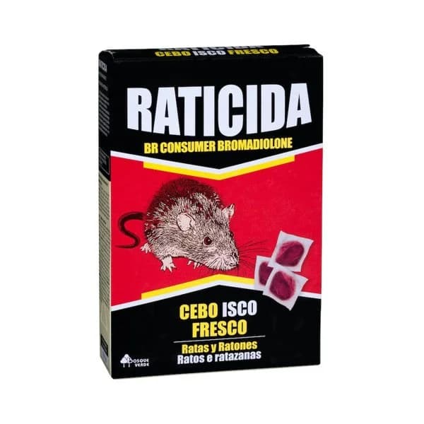 Raticida cebo fresco Bosque Verde - 1 ud - Imagen del producto en Findit