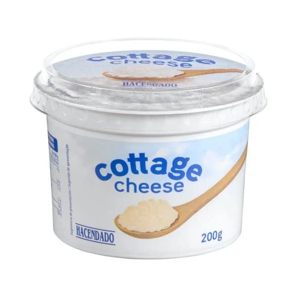 Queso fresco cottage semidesnatado de vaca Hacendado - 0.2 kg - Imagen del producto en Findit