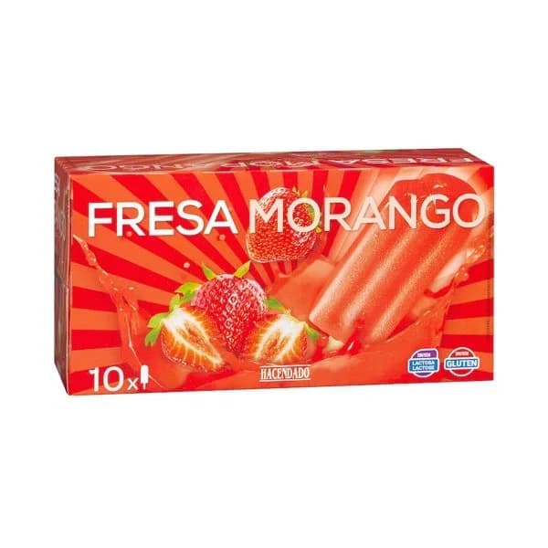 Helado de fresa Hacendado - 0.75 l - Imagen del producto en Findit