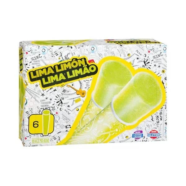 Helado lima limón Hacendado - 0.66 l - Imagen del producto en Findit
