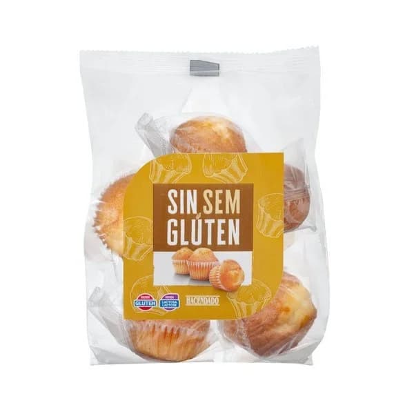 Magdalenas sin gluten Hacendado - 0.21 kg - Imagen del producto en Findit