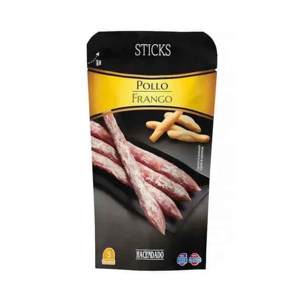 Sticks longaniza de pollo extra Hacendado - 0.05 kg - Imagen del producto en Findit
