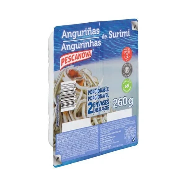 Anguriñas de surimi Pescanova ultracongeladas - 1 ud - Imagen del producto en Findit