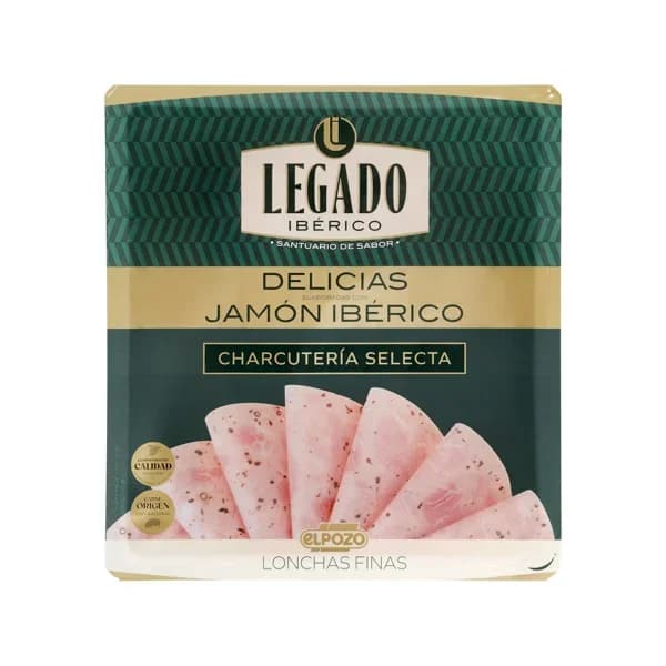 Delicias elaboradas con jamón ibérico Legado Ibérico - 0.13 kg - Imagen del producto en Findit