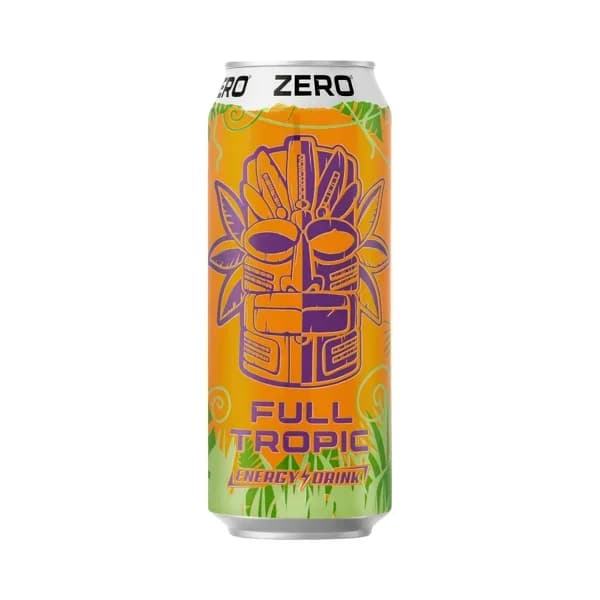 Bebida energética Zero Full Tropic Energy drink - 0.5 l - Imagen del producto en Findit