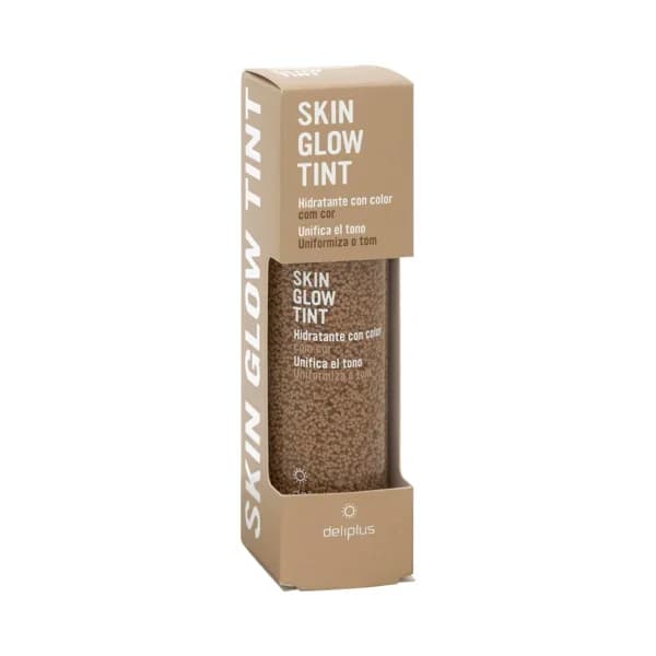 Crema facial hidratante con color Skiny Glow Tint Deliplus con pigmentos encapsulados - 0.03 l - Imagen del producto en Findit