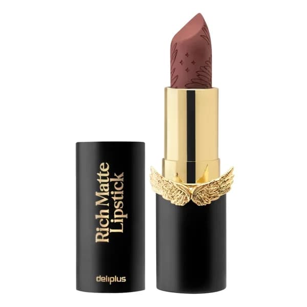 Pintalabios Lipstick Rich Matte Celestial Night Deliplus rosa nude - 1 ud - Imagen del producto en Findit
