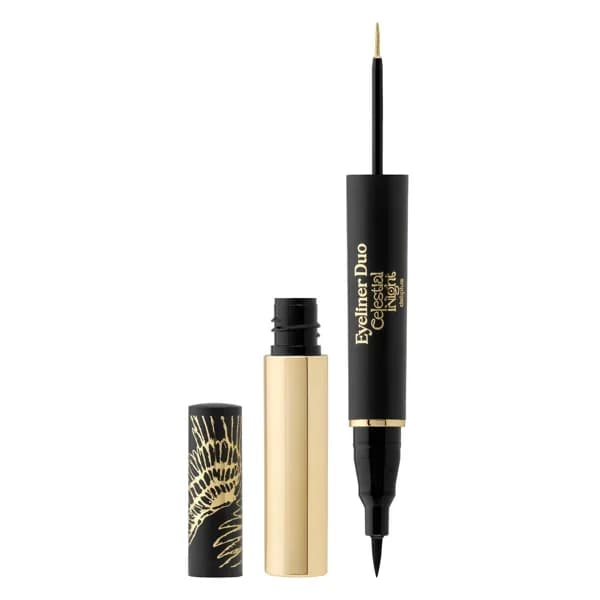Delineador de ojos Eyeliner Duo Celestial Night Deliplus negro y dorado - 1 ud - Imagen del producto en Findit