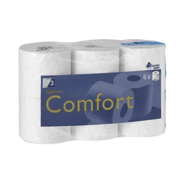 Papel higiénico Comfort Bosque Verde - 6 ud - Imagen del producto en Findit