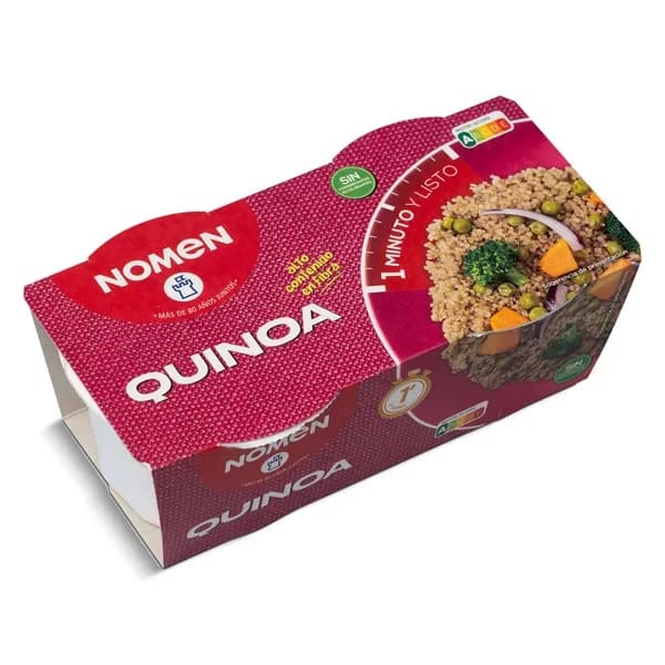 Quinoa Nomen vaso 2 x 125 g - 0.25 kg - Imagen del producto en Findit