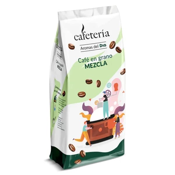 Café en grano mezcla Cafetería de Dia bolsa 500 g - 0.5 kg - Imagen del producto en Findit